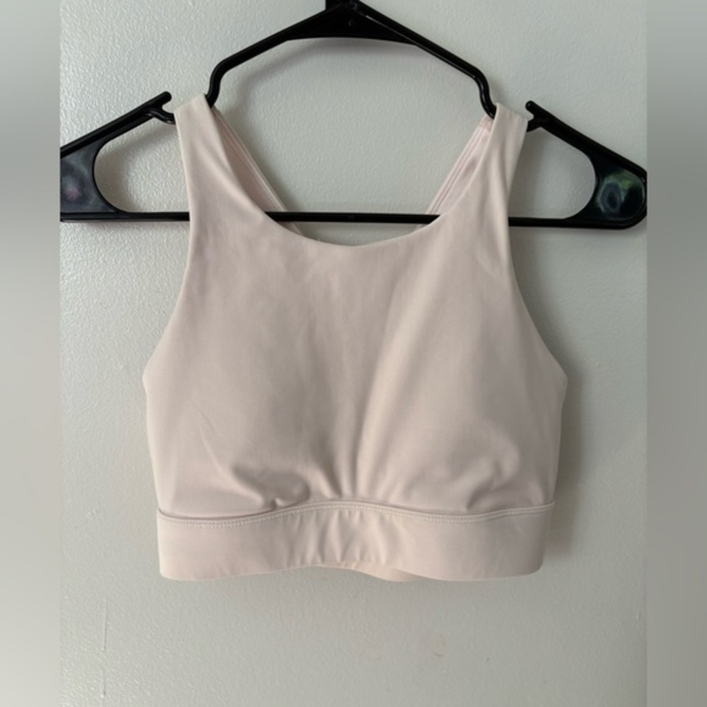 Fabletics Blush Pink Sports Bra